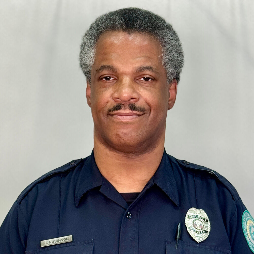 Campus Safety & Security Officer Tony Robinson