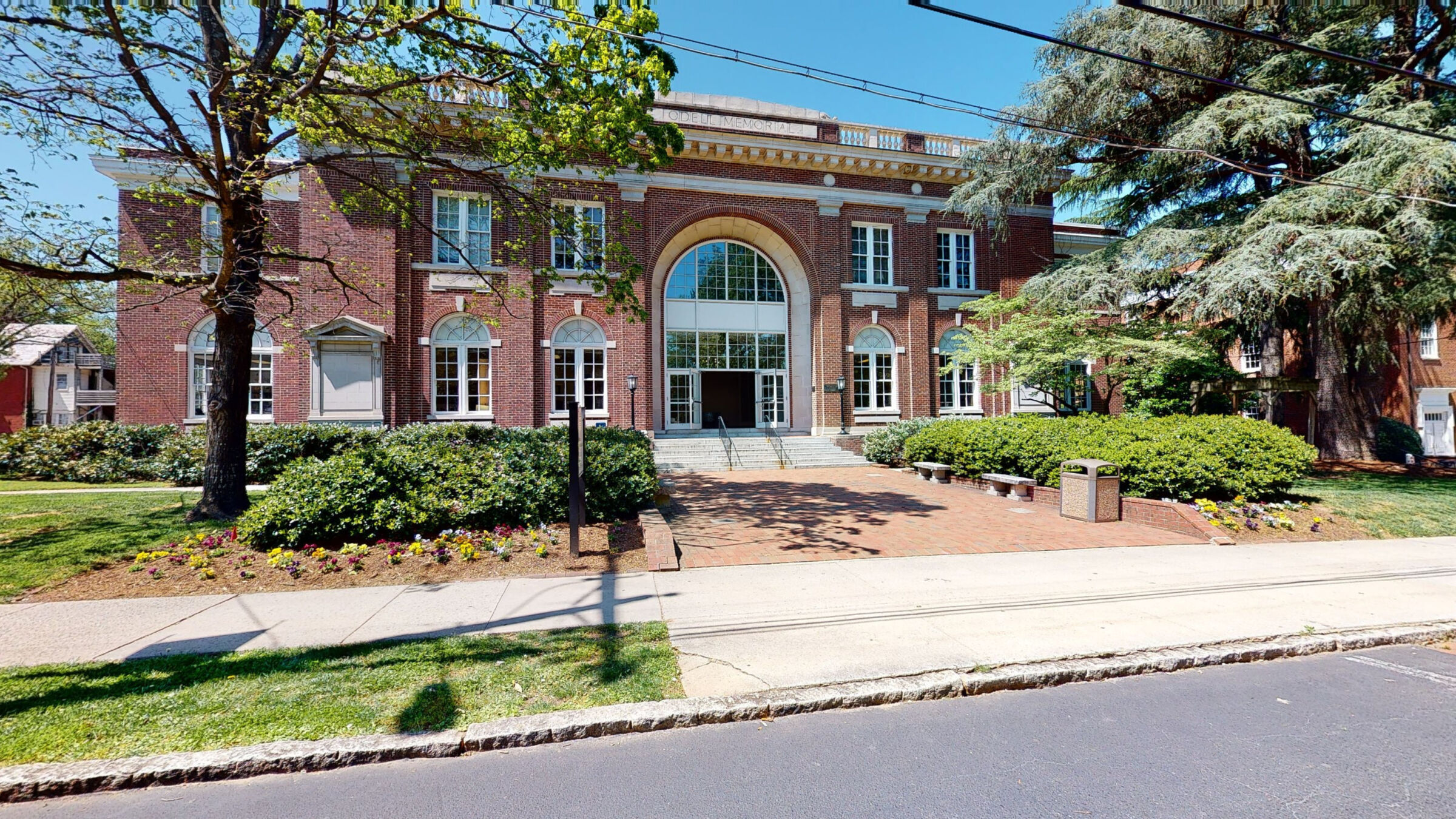 The Gail Brower Huggins Performance center at Greensboro College.